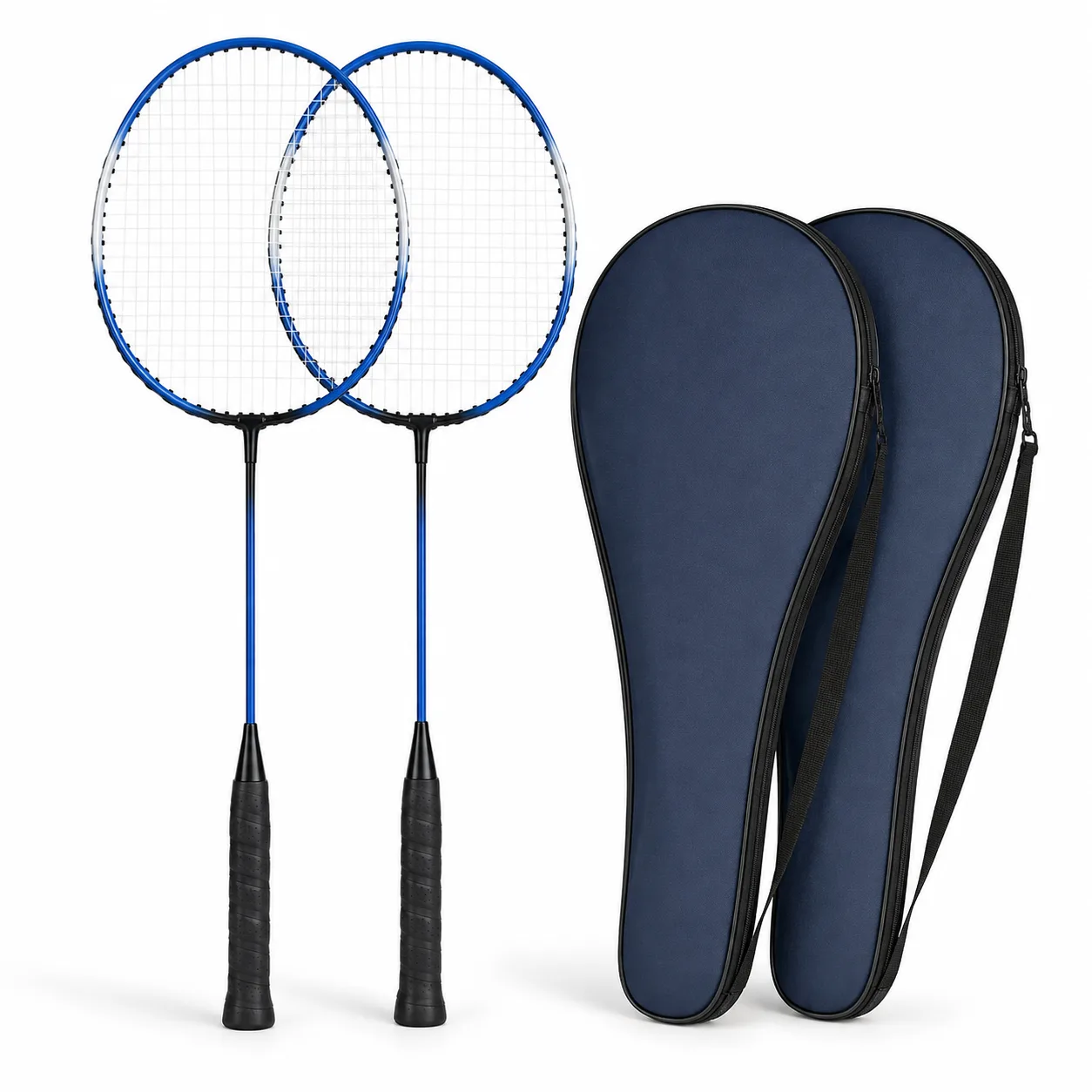 Badminton Racket Pair Set