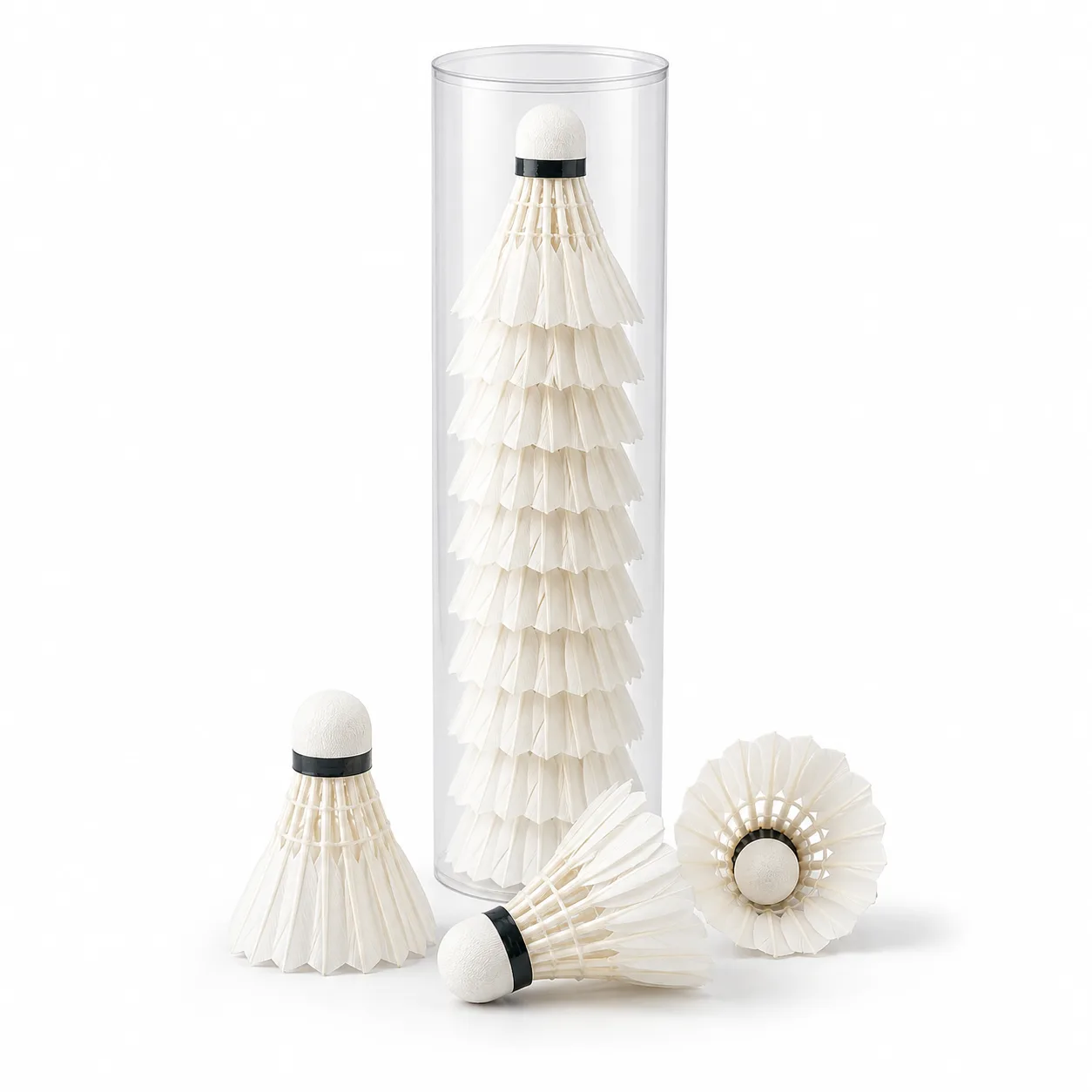 Feather Shuttlecock 12pcs